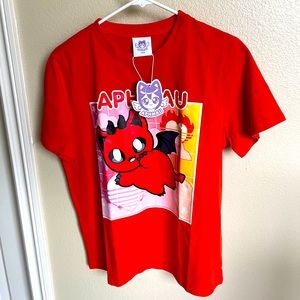 Aphmau T shirt, orange, woman L